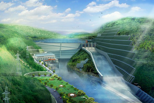 海西老挝南塔河1号水电站项目